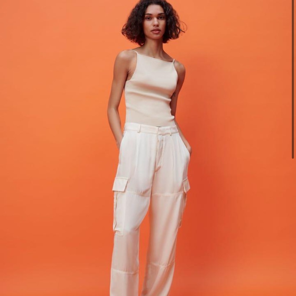 Zara Strappt Knit Top